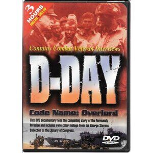 D-DAY Code Name Overlord With Combat Veteran Interviews DVD 4357
